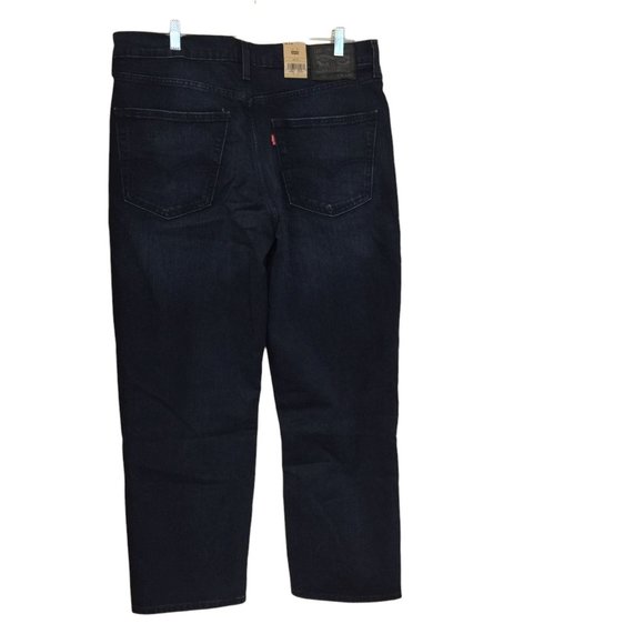 LEVIS 550 Relaxed 36 x 30 Stretch Men's Jeans Dark Wash Loose through the Thigh - Picture 2 of 6